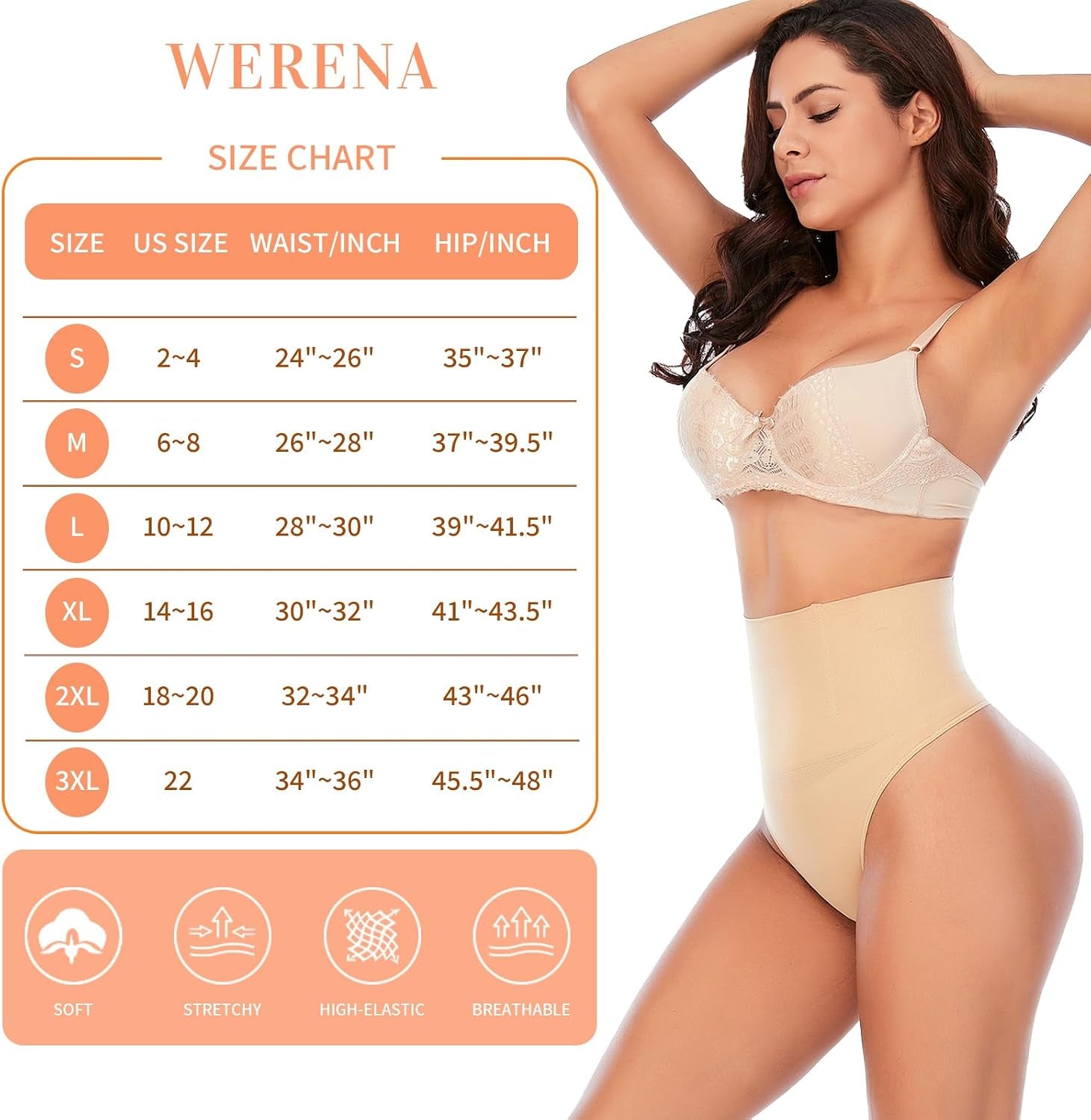 Tummy Control Thong Shapewear for Women Seamless Shaping Novelty Thong Panties Body Shaper Underwear